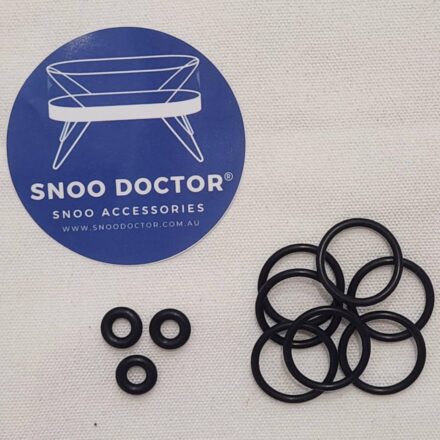 Snoo-compatible O-Rings replacement kit with 7 large and 3 small rings